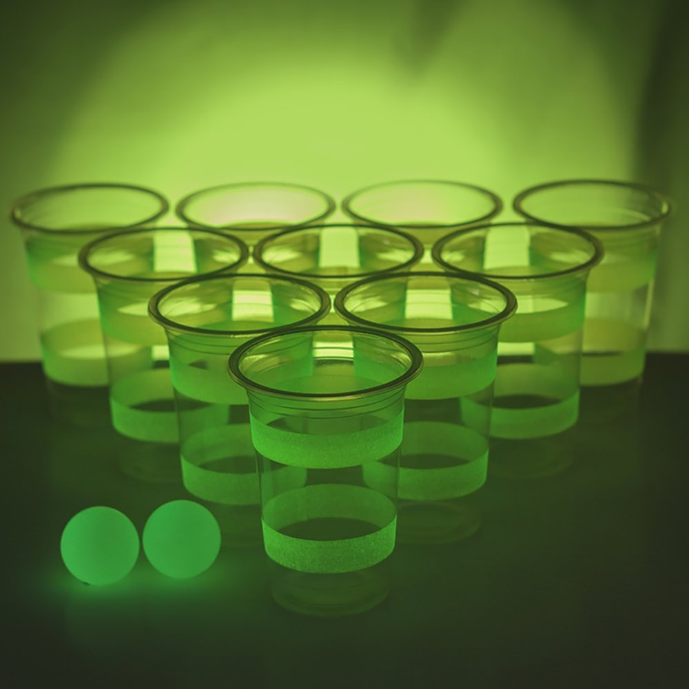 Glow In The Dark Beer Pong-